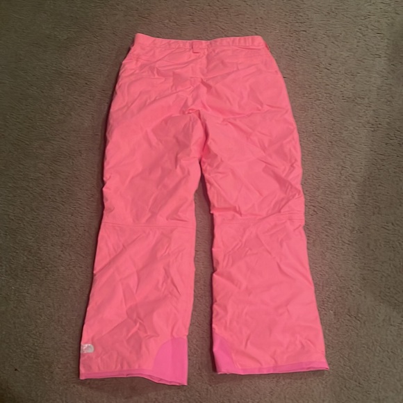 Neon Pink Girls XL (18) North Face Freedom Snow Pants - Picture 6 of 6